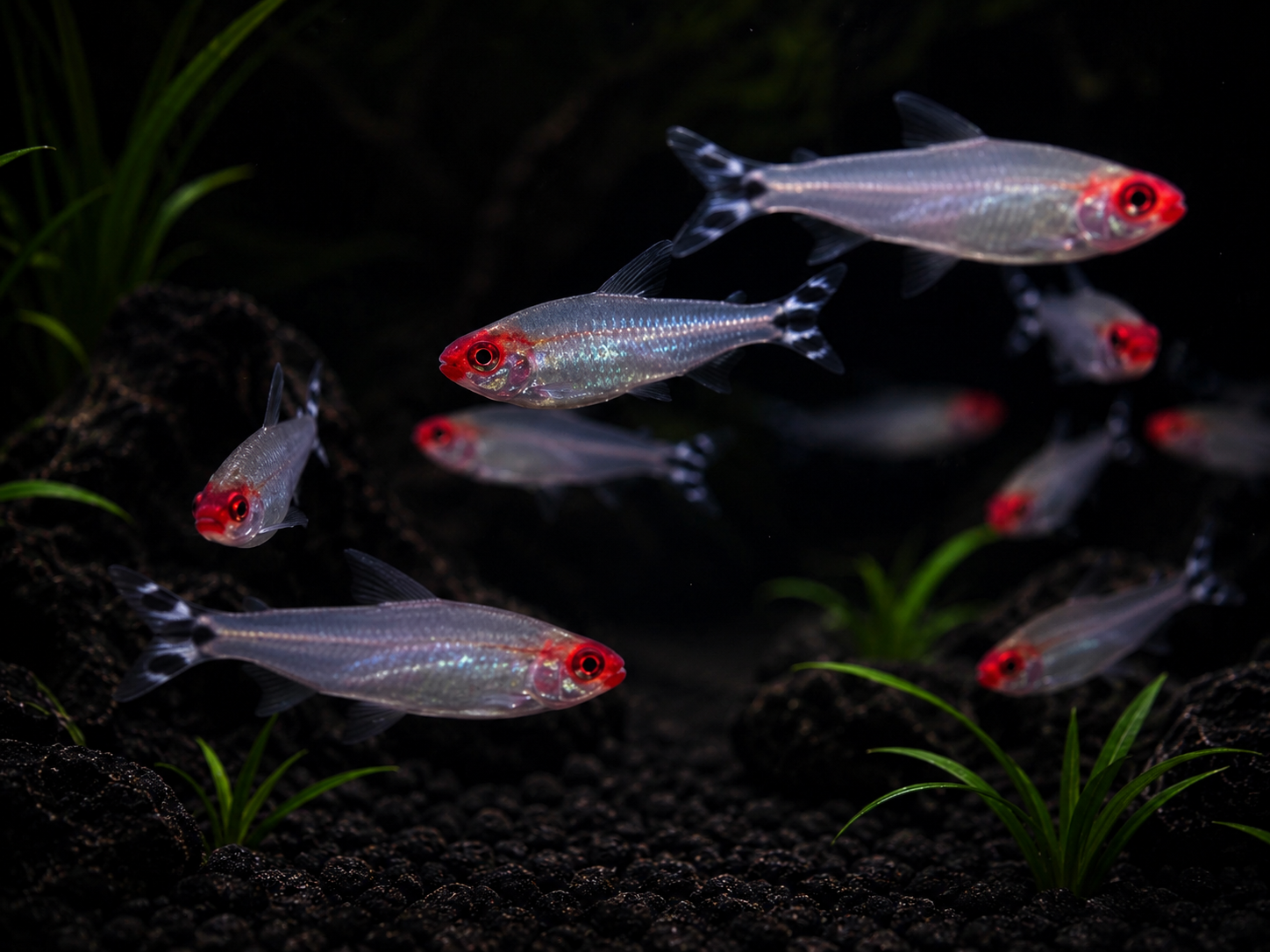Rummy-nose Tetra (Hemigrammus rhodostomus)