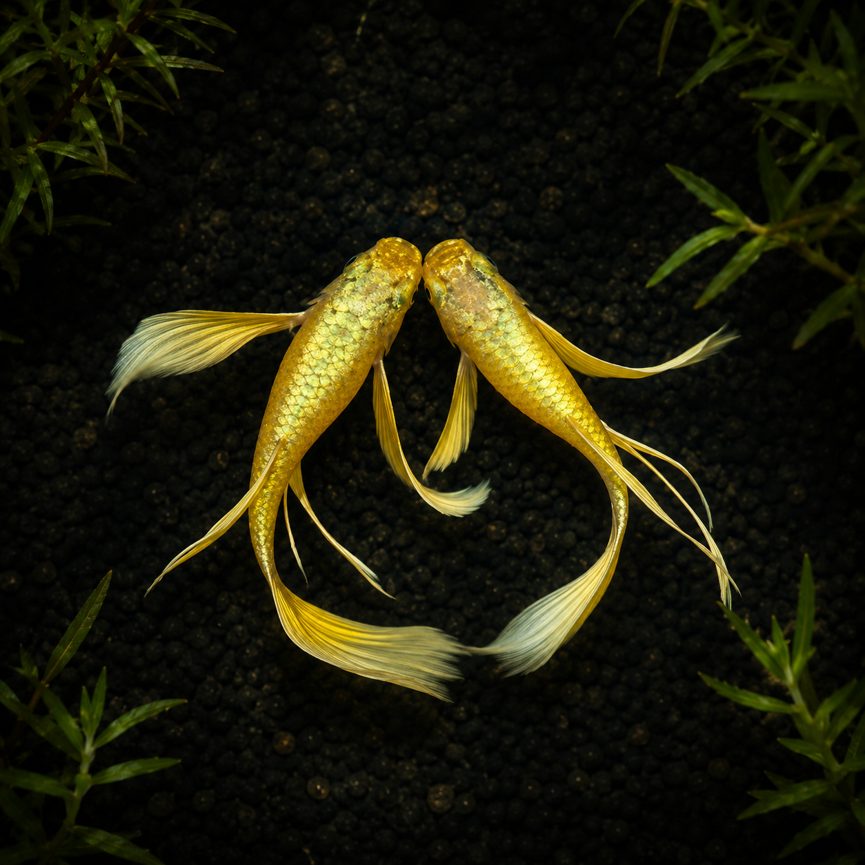 Full Gold 24k Ribbon Guppy